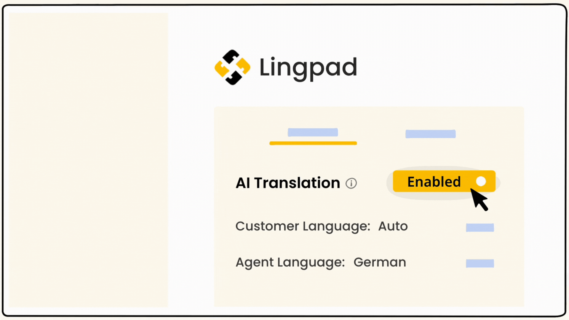 Enable Disable AI
