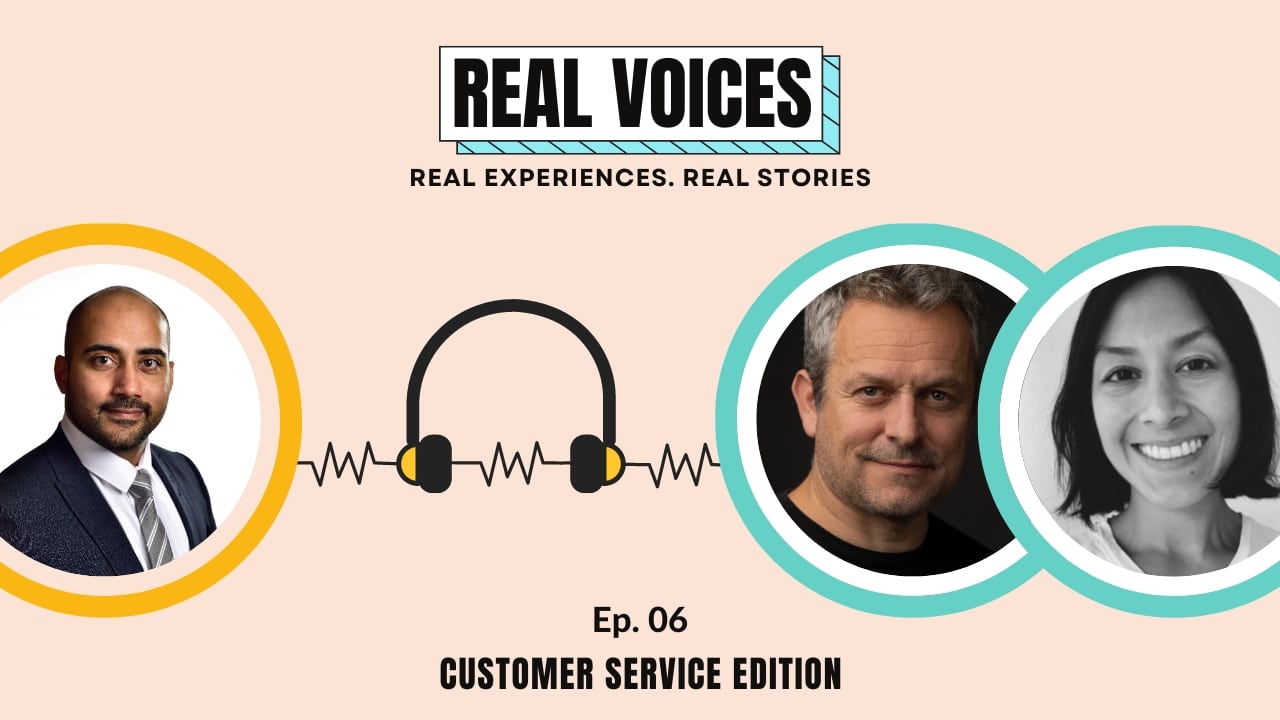 Real Voices Francois and Elena's banner